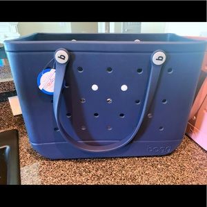 Navy Bogg Bag